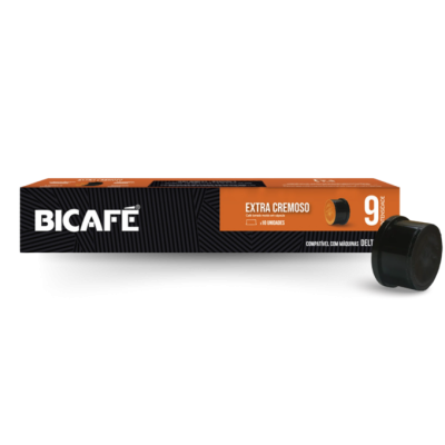 Bicafé Extra Cremoso 10 Cápsulas Compatível Delta Q*