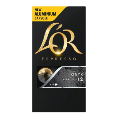 Cápsulas Compatíveis Nespresso® L’or® Onyx 10 unid.
