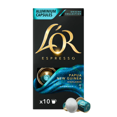 Cápsulas Compatíveis Nespresso® L’or® Papua 10 unid.
