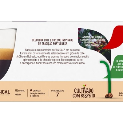 Café Nescafé Sical 64 Cápsulas Dolce Gusto