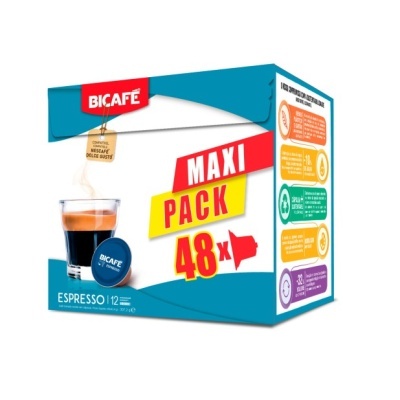 Bicafé Espresso 48 Cápsulas Compatível Dolce Gusto*