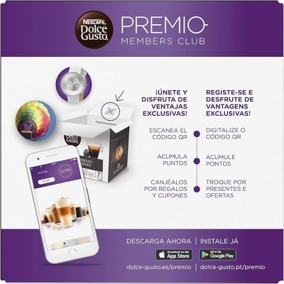 Café Nescafé Espresso Intenso 64 Cápsulas Dolce Gusto