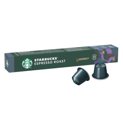 Starbucks Espresso Roast Compativel Nespresso-10 Cápsulas