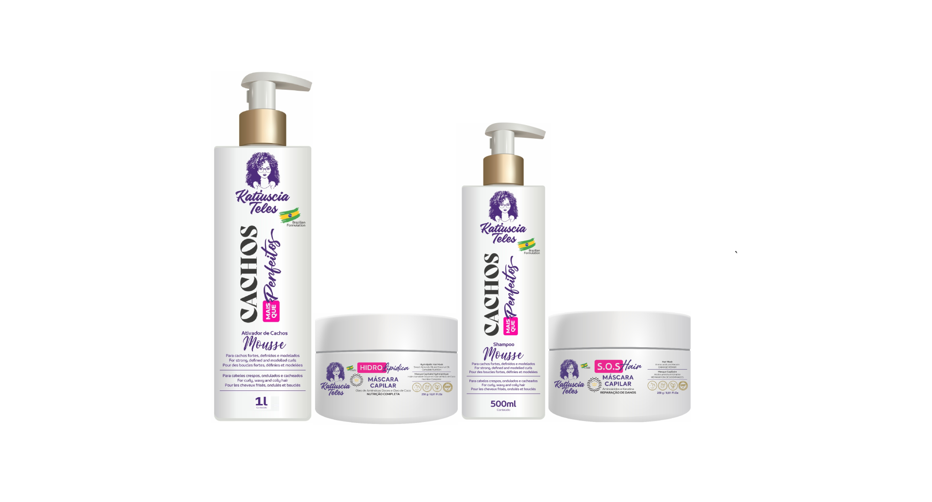 KIT HOME CARE MOUSSE 1L KIT HOME CARE MOUSSE 1L