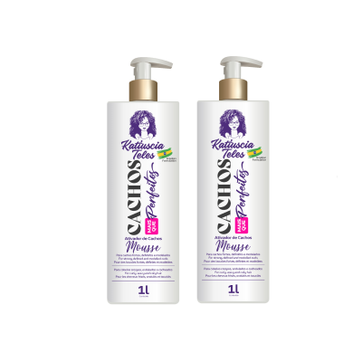 2 ATIVADORES DE CACHOS MOUSSE 1L