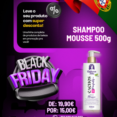 SHAMPOO MOUSSE 500ML