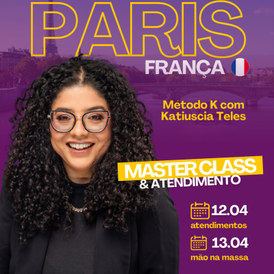 MASTER CLASS INTERNACIONAL – FRANÇA | 13/04/2026