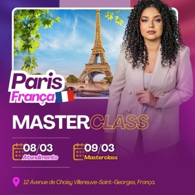 MASTER CLASS INTERNACIONAL – FRANÇA | 09/03/2026