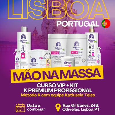 MÃO NA MASSA LISBOA + KIT K-PREMIUM