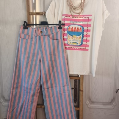 T-shirt vintage sardinhas
