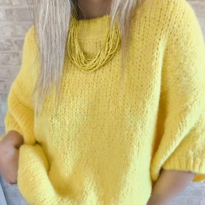 T-shirt camisolao lã