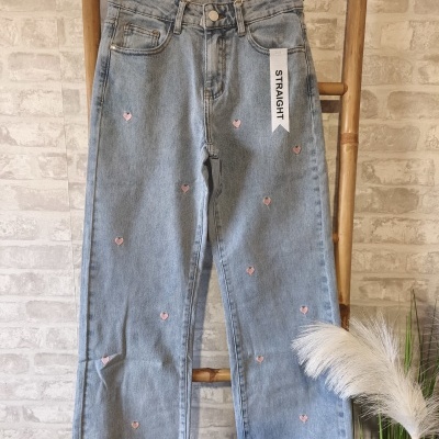 Jeans corações