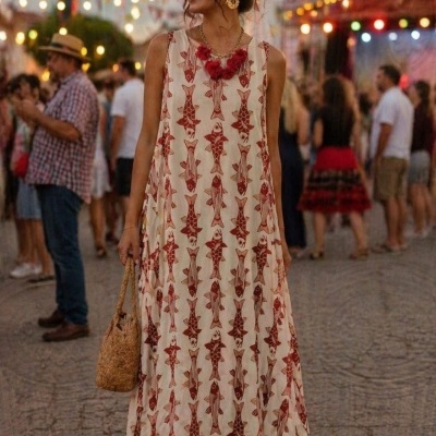 Vestido sardinhas