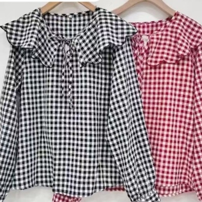 Blusa Vichy gola