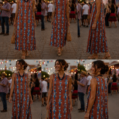 Vestido sardinhas