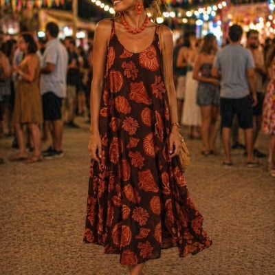 Vestido lycra mar