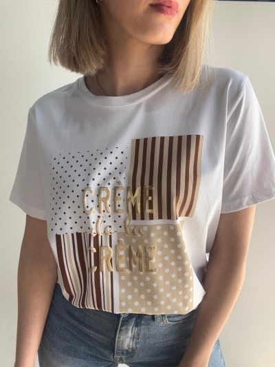 T-shirt creme de la creme