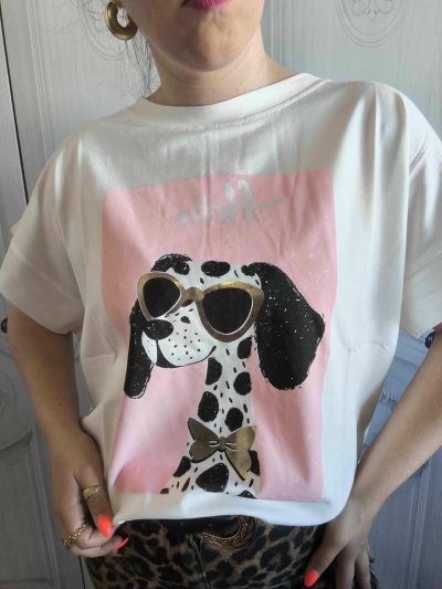 T-shirt dalmata