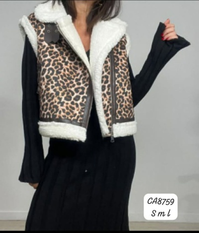 Colete forrado a pelo