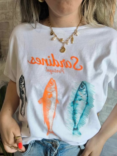 T-shirt Sardinha