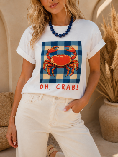 T-shirt crab