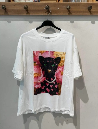 T-shirt pantera negra