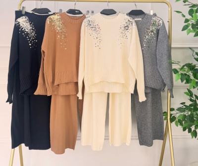 Conjunto malha brilhos