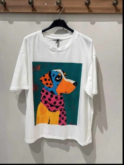T-shirt cão