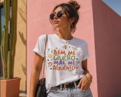 T-shirt Bem me quero