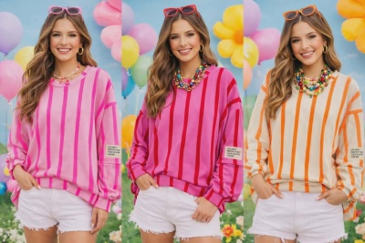 Sweat riscas coloridas