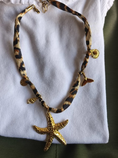 Colar algodao e aço