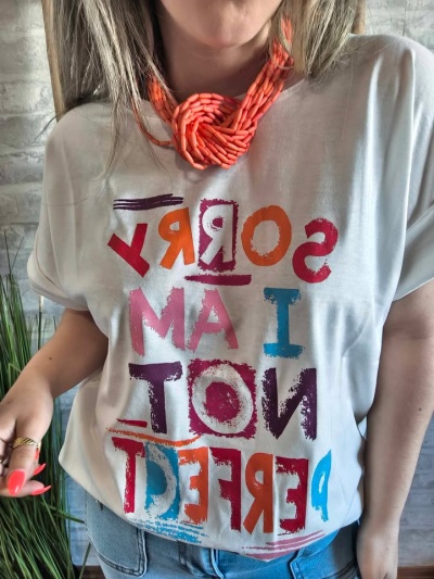 T-shirt sorry