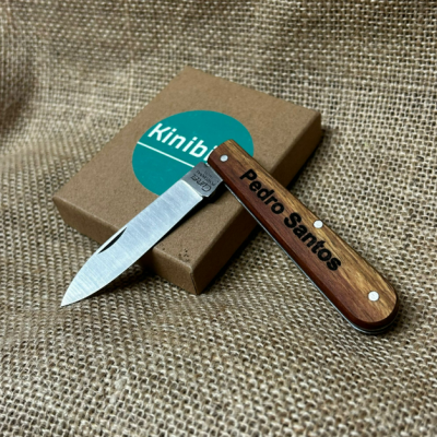 Navalha De Madeira Personalizável