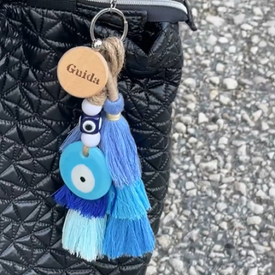 Bag Charm Olho Grego