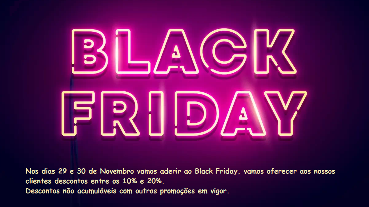 Black friday na loja Kitbelle nas marcas Purple e Lowell