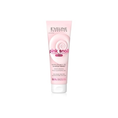 Eveline Pink Snail Gel de Limpeza Facial Hidratante 140 ml