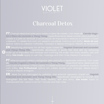Violet Linha Charcoal Detox