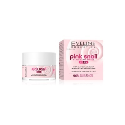 Eveline Pink Snail Creme Hidratante e Nutritivo 50 ml