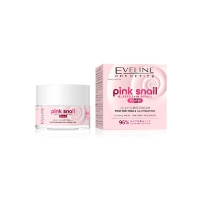 Eveline Pink Snail Creme Hidratante e Iluminador 50 ml