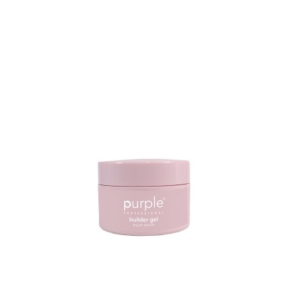 Purple Builder Gel Milky White