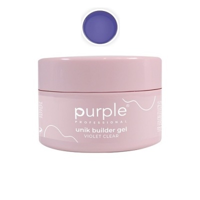 Purple Gel Unik Violet Clear 50 g