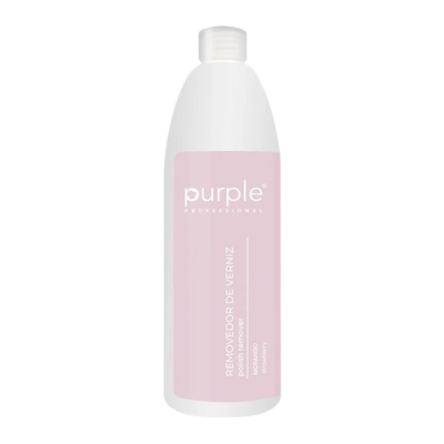 Purple Removedor de verniz com glicerina morango 1000 ml