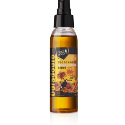 Real Natura Bronzeador Urucum e Cenoura Lsf 15 200ml