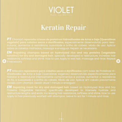 Violet Linha Keratin Repair
