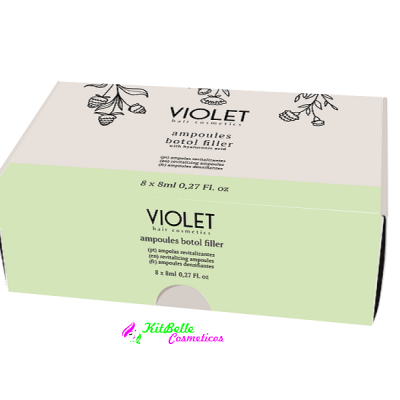 Violet Linha Botol Filler Revitalizante Densificante