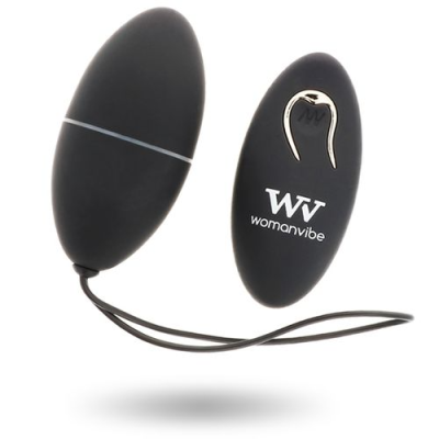 WOMANVIBE - ALSAN EGG CONTROLE REMOTO PRETO