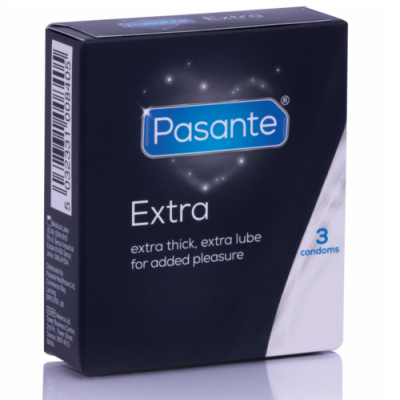 Preservativo EXTRA EXTRA GROSSO DE 3 UNIDADES