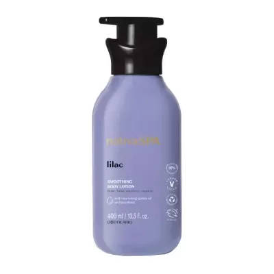 LOÇÃO HIDRATANTE NATIVA SPA LILAC, 400ML