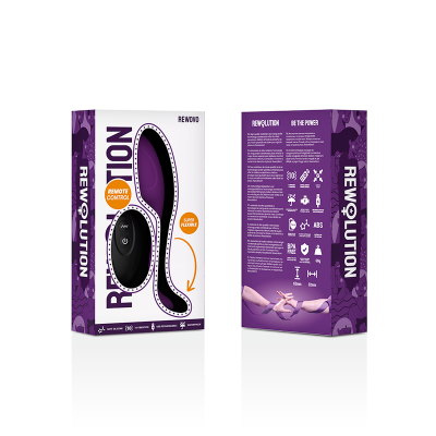 Vibrador c/ controlo remoto Rewolution