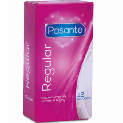 PASANTE - PRESERVATIVOS REGULARES 12 PACK